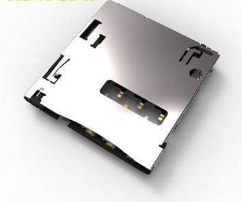 TE Connectivity最新超薄推推式Micro SIM卡永利3044集团官网